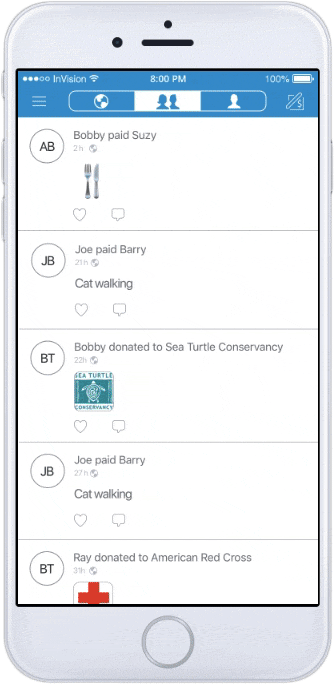 Venmo App GIF